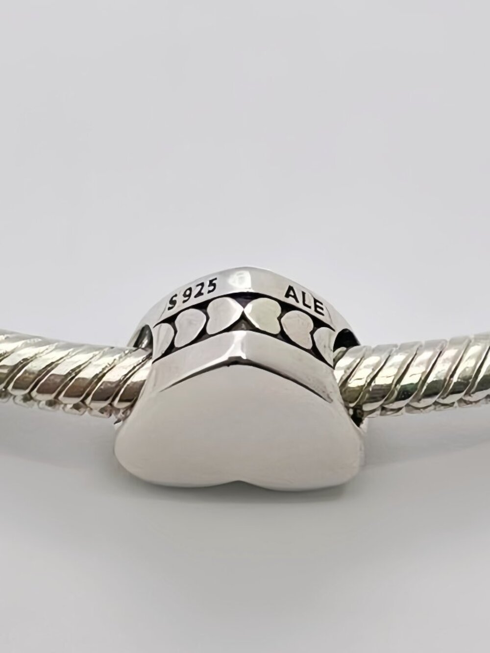 MY BOO GHOST Authentic PANDORA Heart HALLOWEEN Silver S925 Ale Charm - Picture 3 of 3